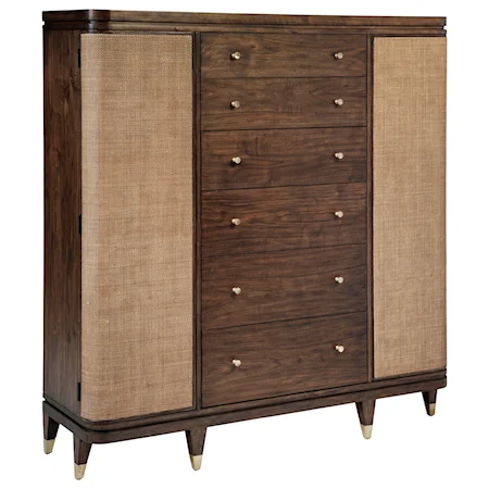 Grancell Master Chest with Cane Paneling